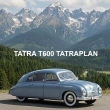 Model auta Tatra T600 Tatraplan
